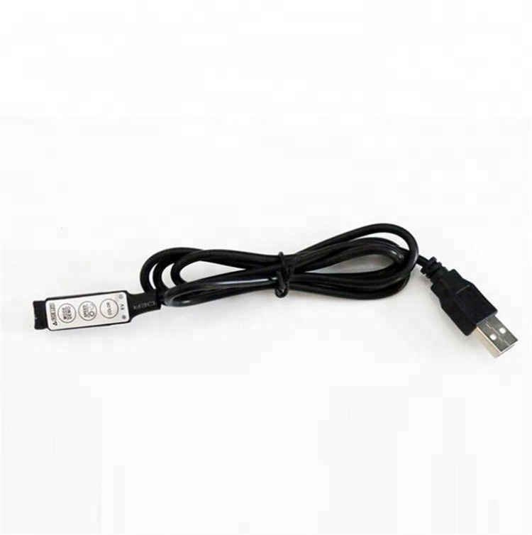 5V LED strip 3-key USB Mini RGB Controller