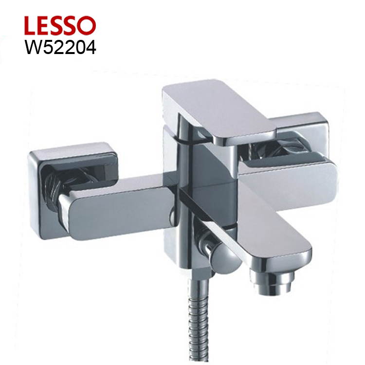 LESSO W52204 exquisite brass bathtub faucet shower hose bathtub faucet