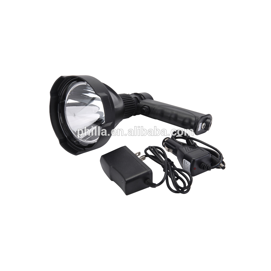 single Cree 25w led bulb handheld hunting search light rechargeable led light