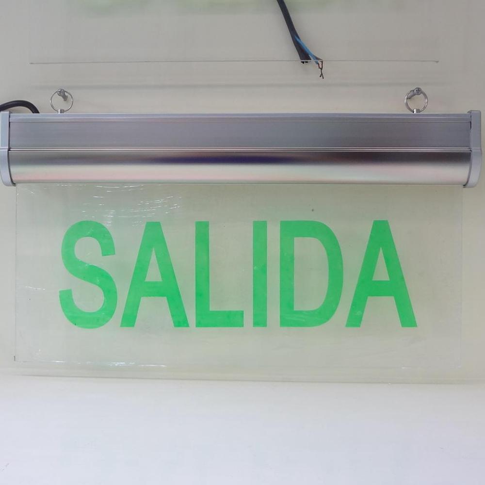 new style fire emergency illuminated exit sign