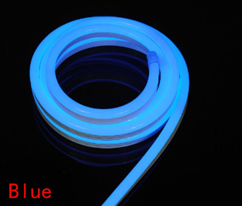 1-20m flex LED Flexible AC 220V 240V SMD 2835 LED Neon tube Waterproof led neon flex light with EU Power plug