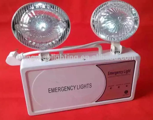 Alibaba hot selling supplier nickel cadmium battery led twin spots emergency light