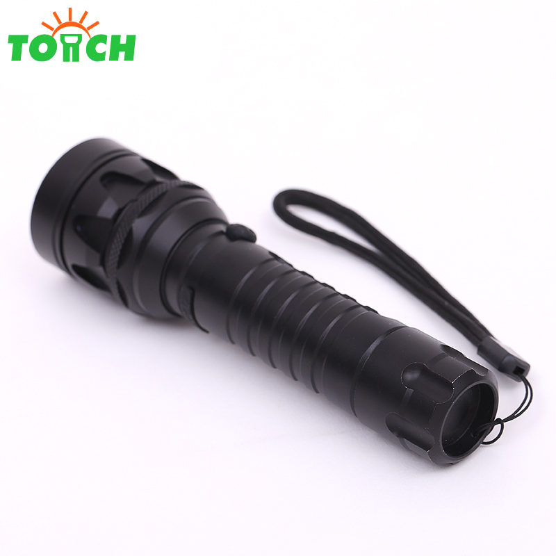 High Powerful 1200 lumens xml t6 +COB bulb rechargeable zoom led flashlight OEM