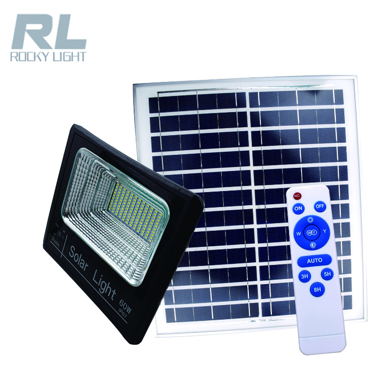 High quality solar panel ip67 waterproof  solar led floodlight