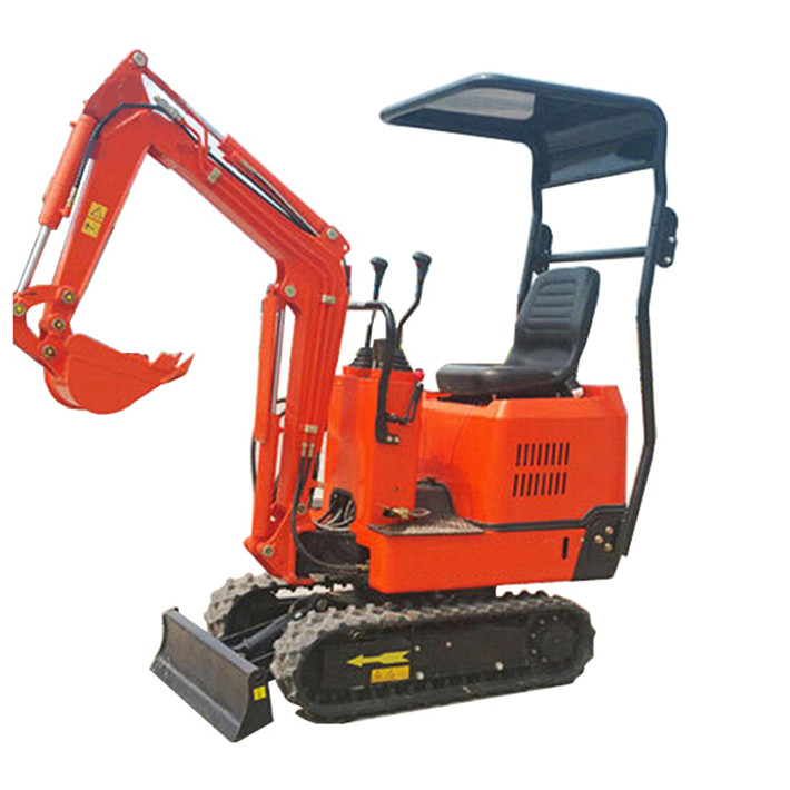 800kg Mini Farm Excavator drill machine