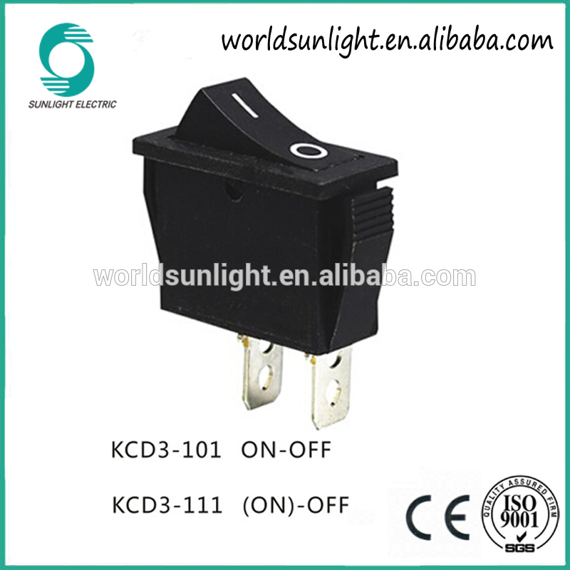 CQC KCD3-201N-14 20a 4 pin 4 position mini white rocker switch