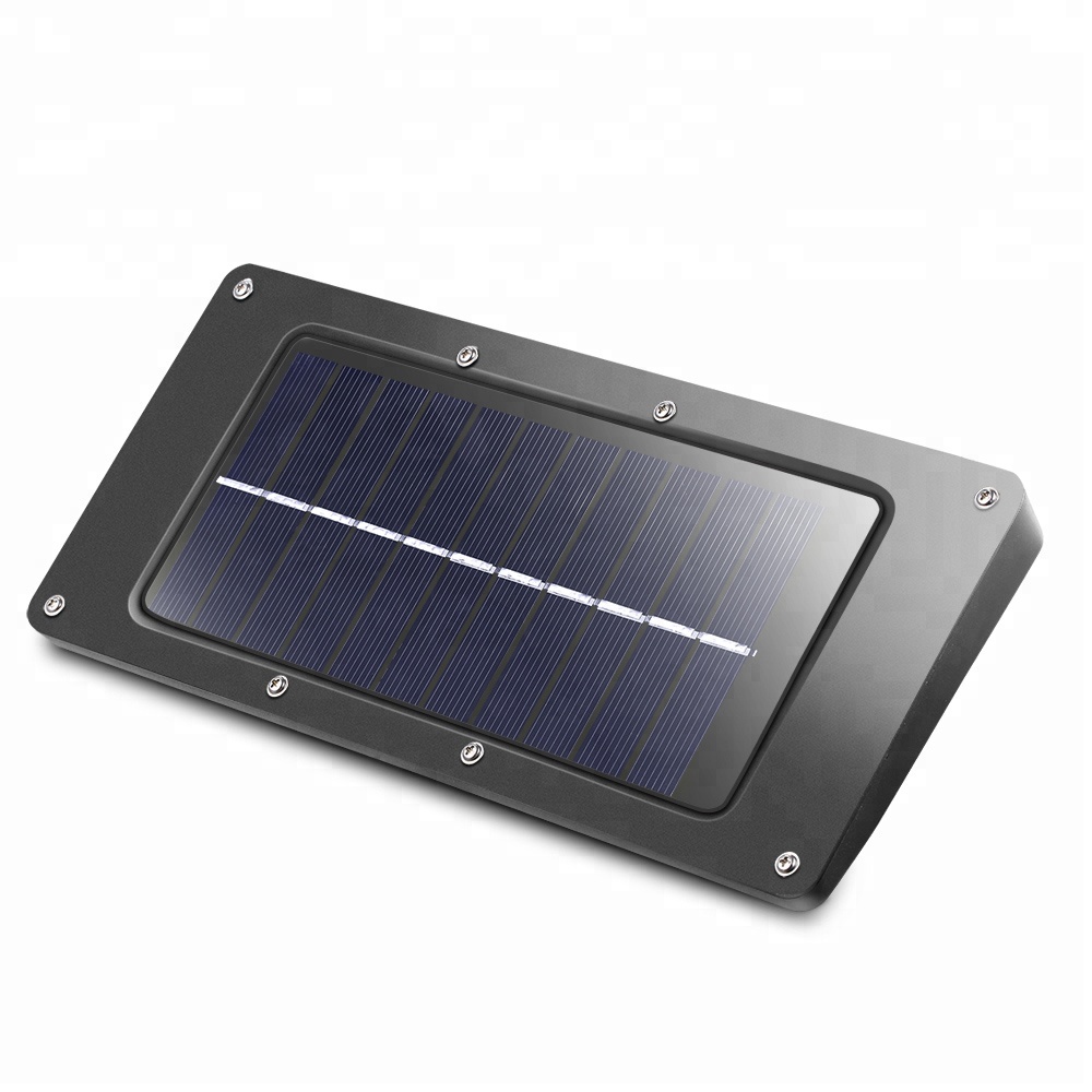 Outdoor garden light, motion sensor led solar wall light for night
