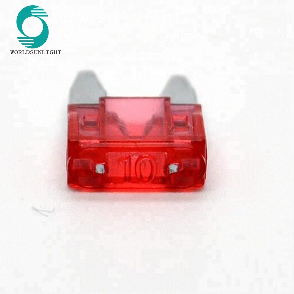 Small Type Red 32V 10A Blade littlefuse Fuse applied for Auto