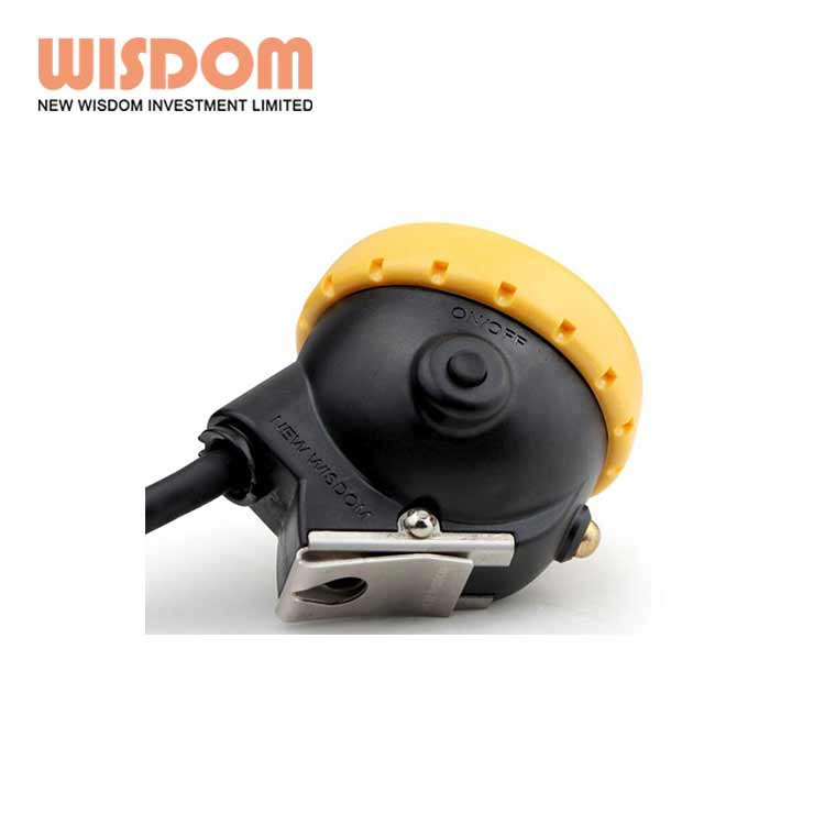 Low color temperature high performance waterproof mining cap lamp