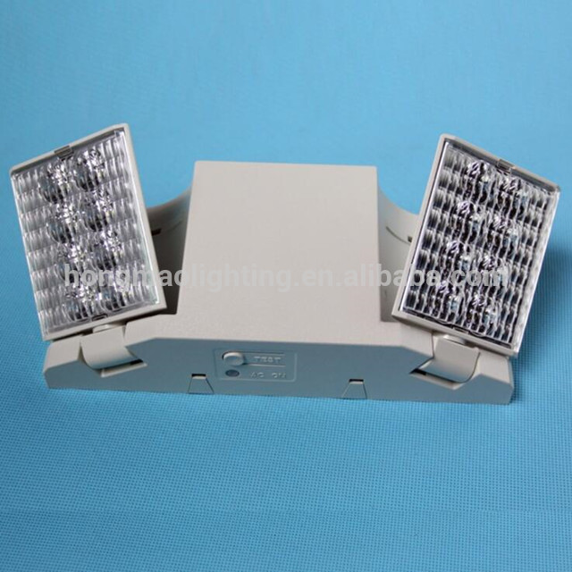 Green Board ABS LED emergency exit sign with Ni-Cd battery