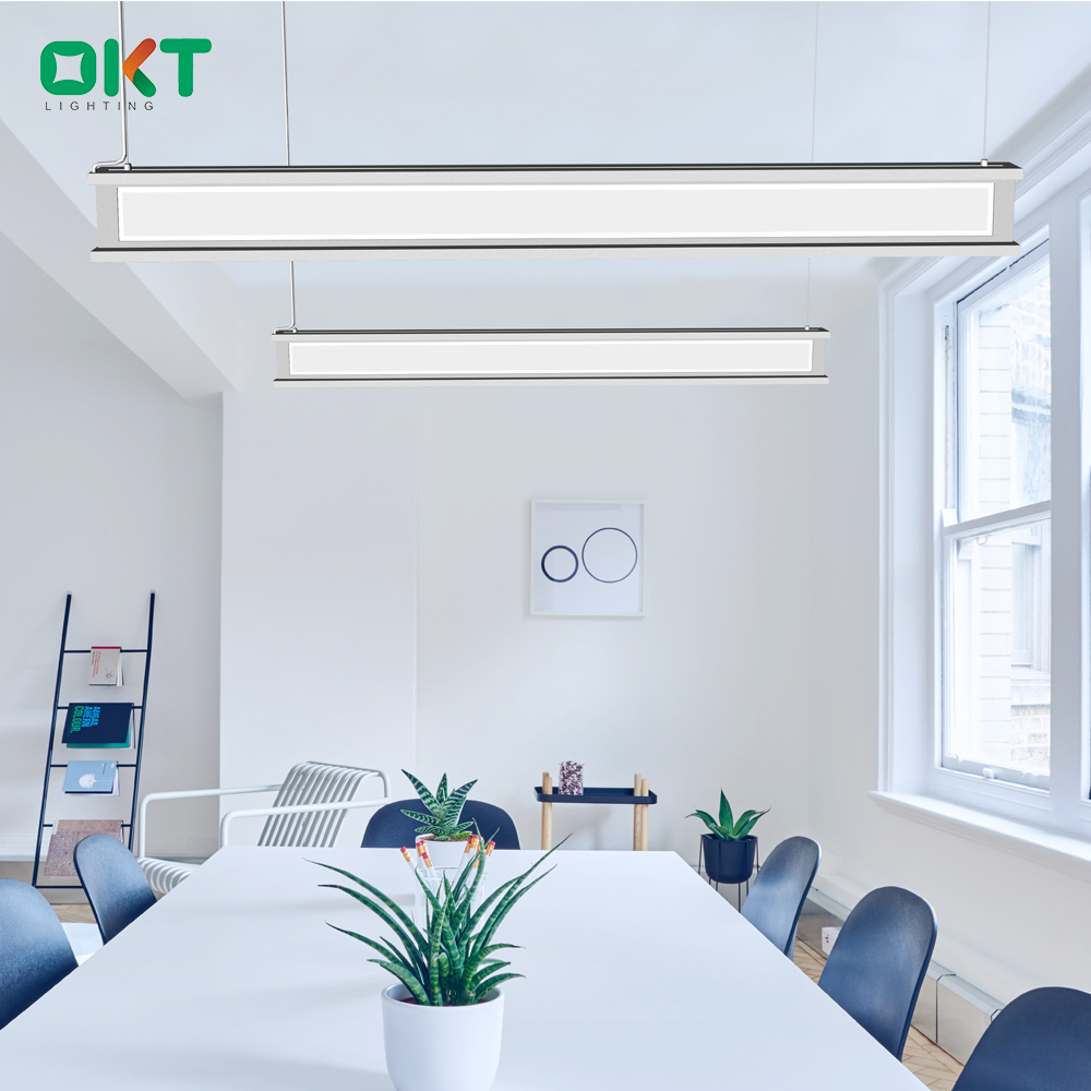 OKT 4FT unique design semi-transparent luminaire pendant light fixture