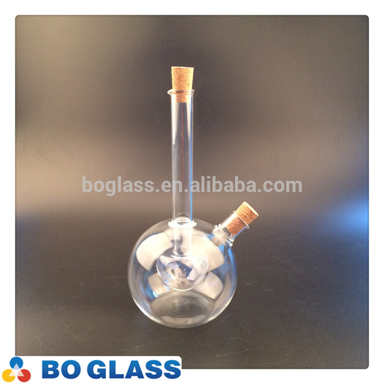 hot sale 2 in 1 Borosilicate Glass Oil And Vinegar Bottle