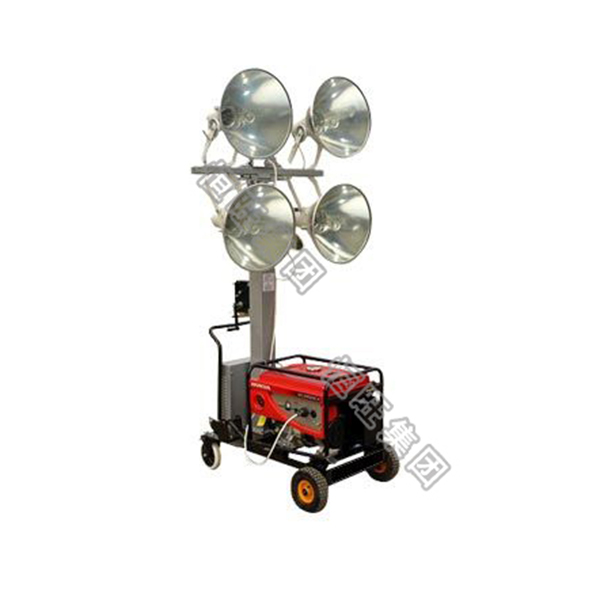 Balloon led light tower generator