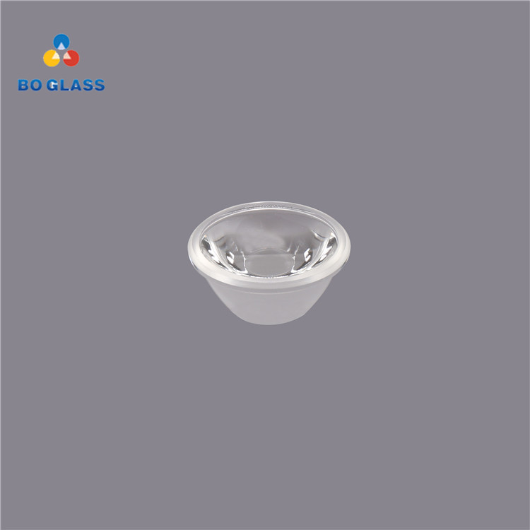 Outdoor Road Street Light 40 Degree Presses Borosilicate Optical Glass Lens