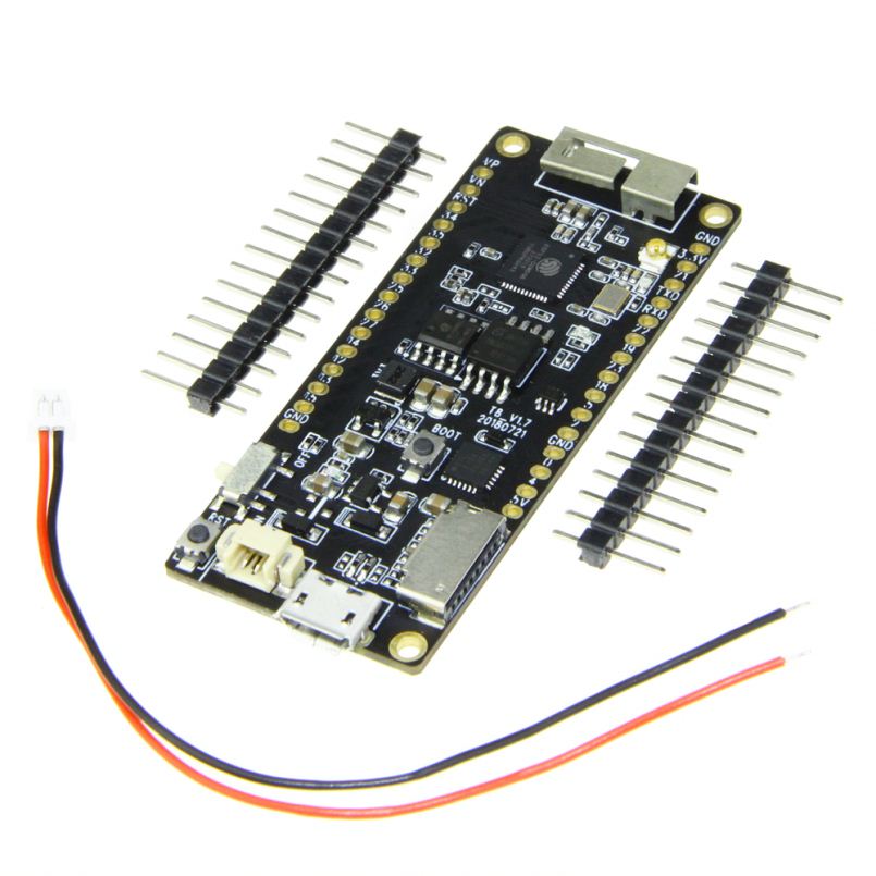 T8 V1.7 ESP32 4MB PSRAM TF CARD 3D ANTENNA WiFi&blue-tooth ESP32-WROVER Micropython