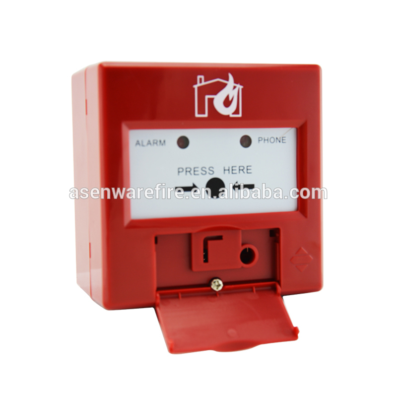 MCP for addressable fire alarm system