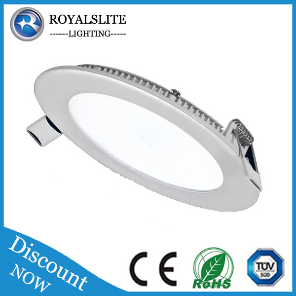 China factory directly Plastic and Aluminum lamp body material rechargeable square and round led panel light