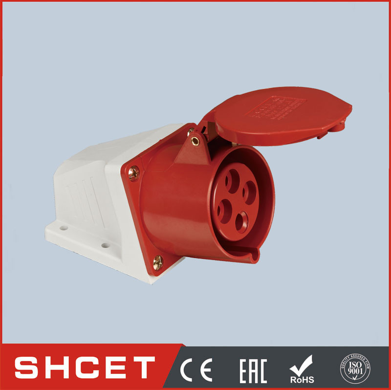 CET-113-4 3 phase 16A 32A male and female industrial plug and socket