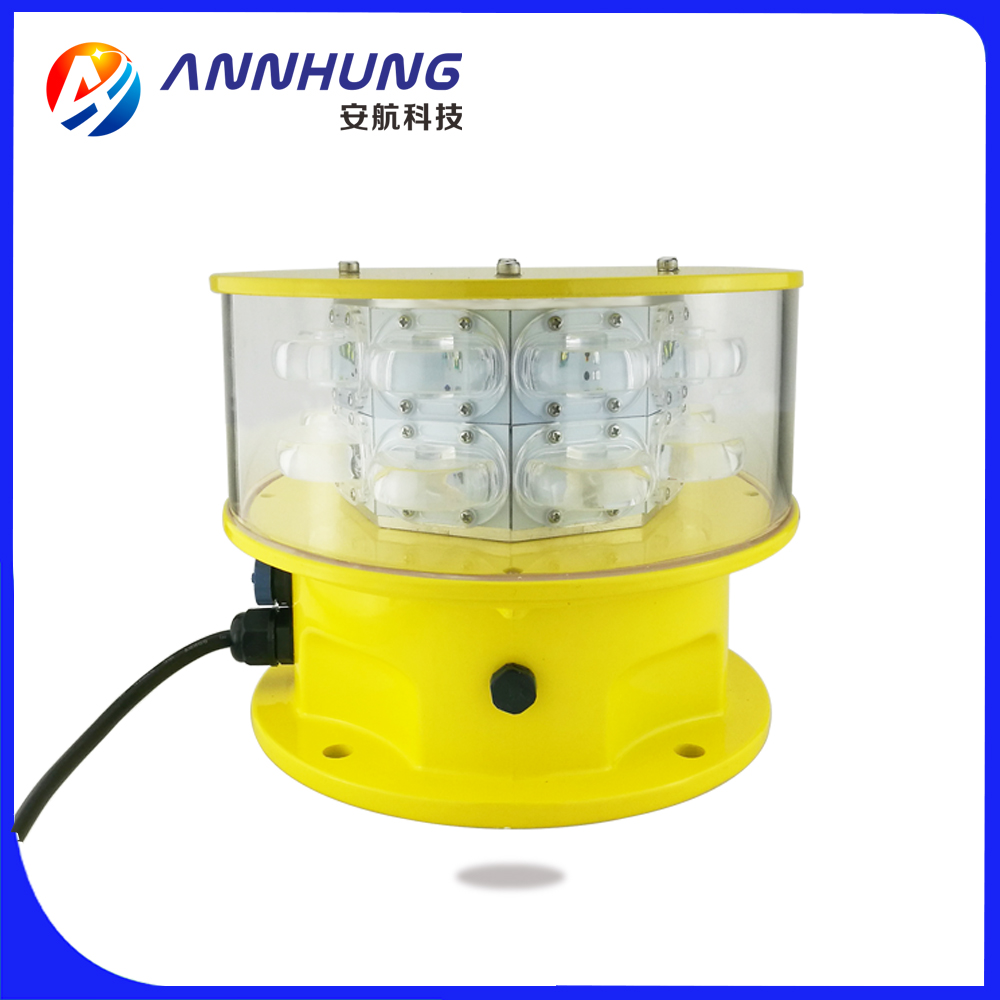 L864 Double Aviation Light, Medium Intensity Type B Obstruction Lights ICAO Standred Flash Characteristics Customize