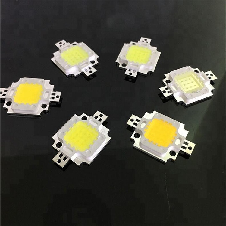 High Power Integrated Bright 10W LED floodlight Beads Cool White Light Source Beads