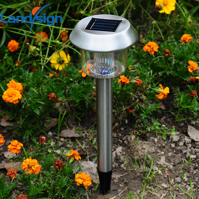 CE ROHS Landscape stainless steel outdoor solar light garden