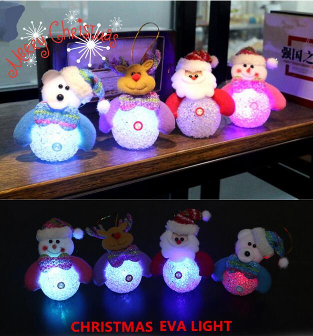 Christmas snowman decoration light , EVA led christmas light ,christmas decoration ornament light