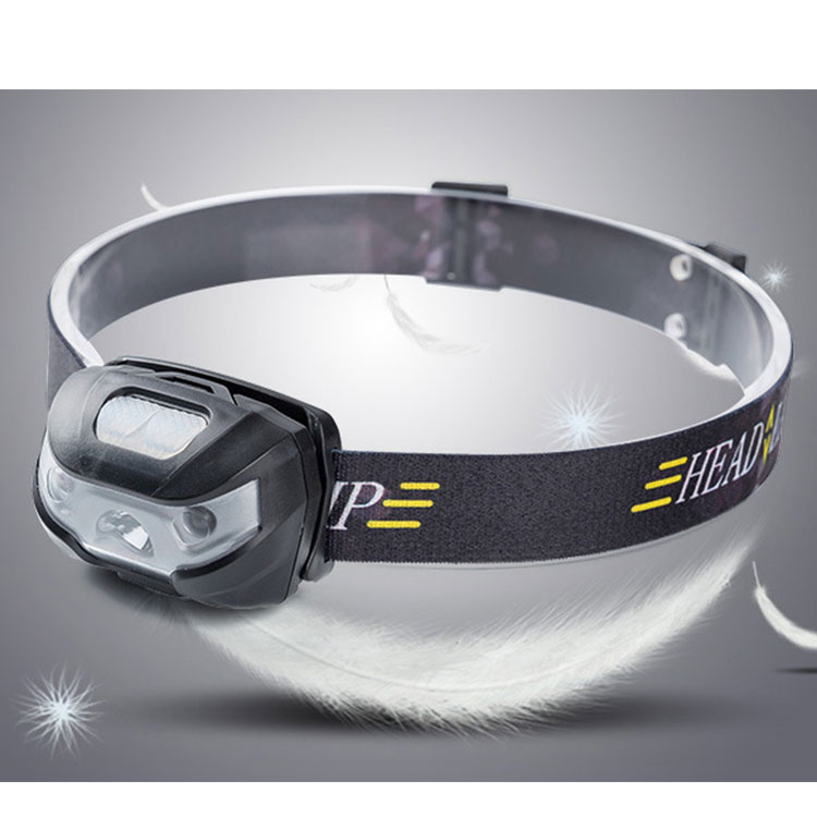 high power rechargeable Sensor headlamp for camping