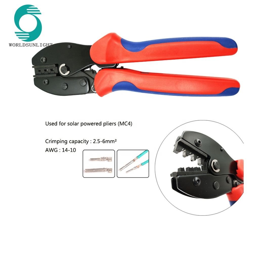 LY-2546B High Quality Self-adjustable Cable Crimping Piler Hose Crimper 2.5/4/6 Mm2 For MC4 Connector