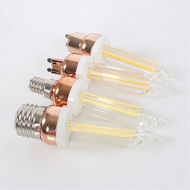 360 Degree Desk Filament Lamp Pendent Light Source G9 GU10 E14 E27 5W LED Lamp Bulb