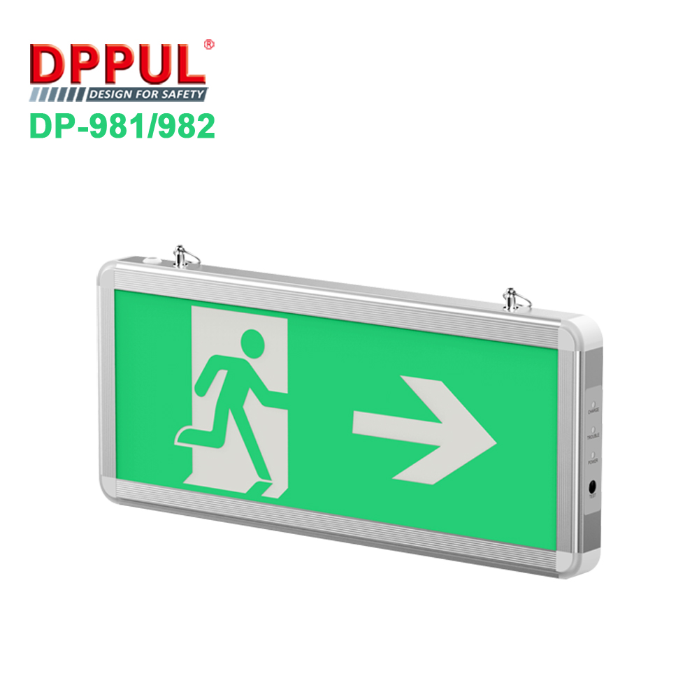 2019 Newest Rechargeable LED Exit Sign DP981/982