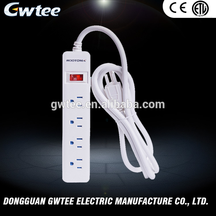 Trending hot products 15A 125V 1875w power line surge protector RA-6202