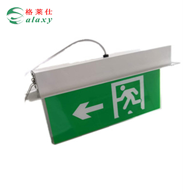 LED emergency light acrylic sign emergency safety exit sign emergency lighting at home