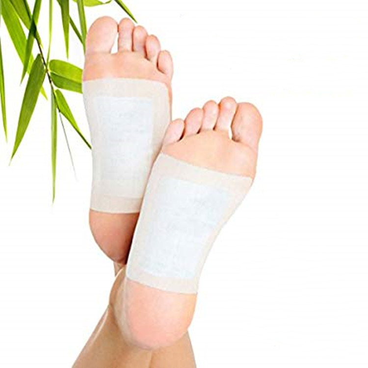 Detox Foot Pads Healthcare Supply Organic Herbal Cleansing Patches Healthy Slimming Foot Sticker