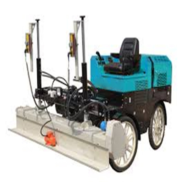 A tractor three point linkage mounted concrete laser levelling machine hardcore laser levelling machine