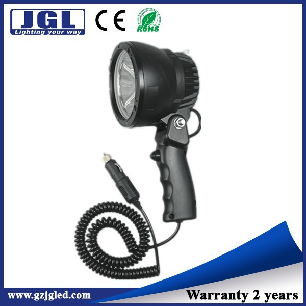 Luminous 25w led Hunting handheld spotlight with larger reflector