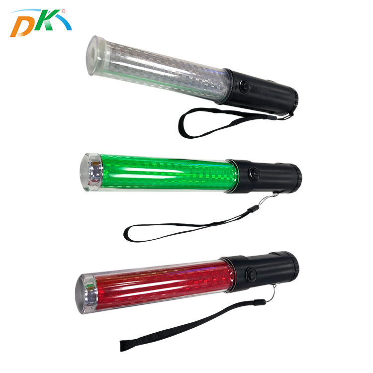 26CM led traffic control stick flashing baton wand warning light