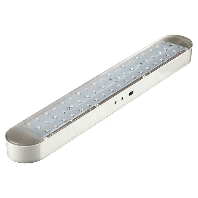 China slim linear high power emergency light rechargeable