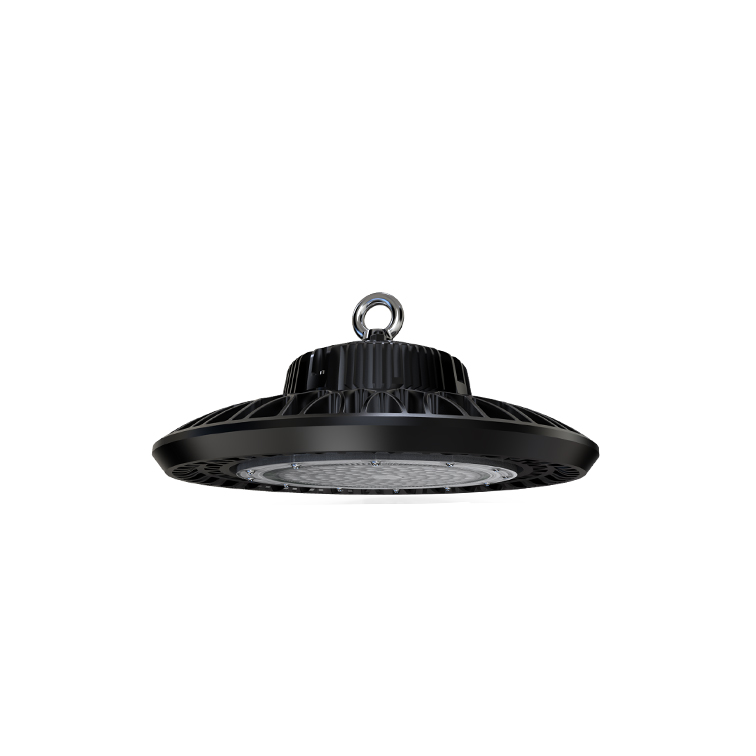 Professional High Bay Lamp with Good Heat Dissipation Black LED Linear UFO Lamp