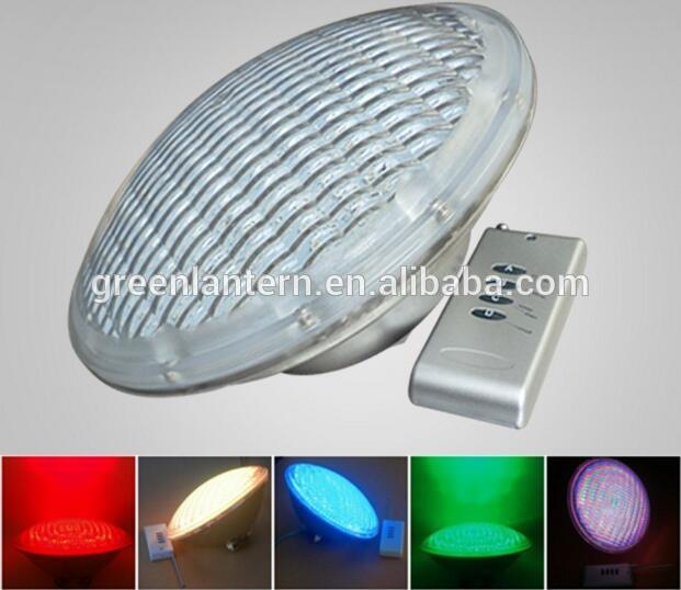 RGB pool light PAR56 18W IP68 swimming pool light remote control led underwater light