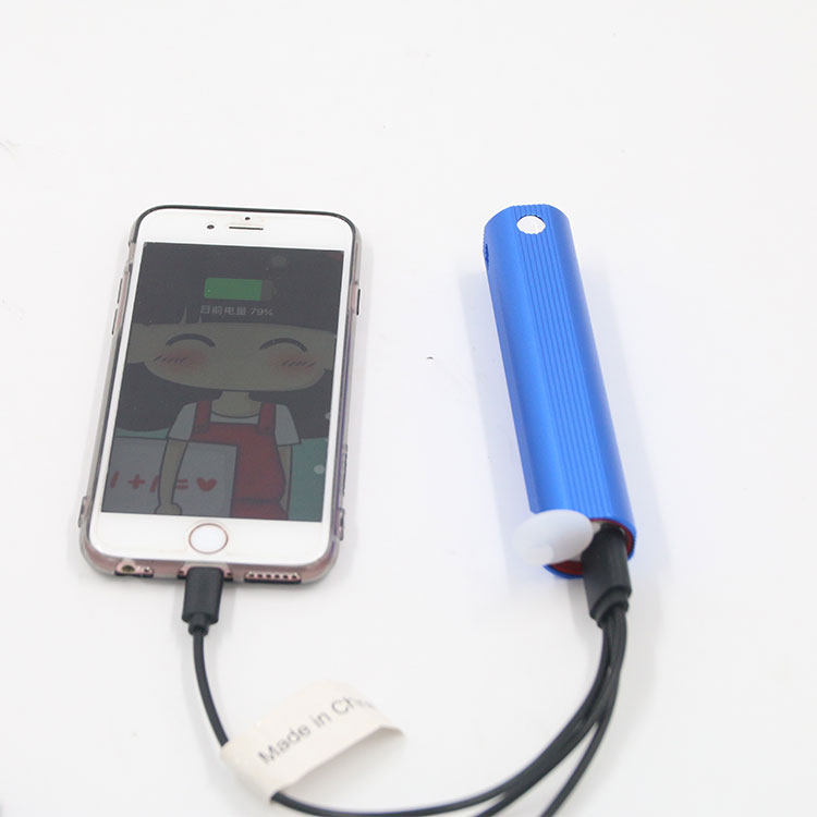 Emergency Power bank USB Lamp, Rechargeable LED Torch Flashlight