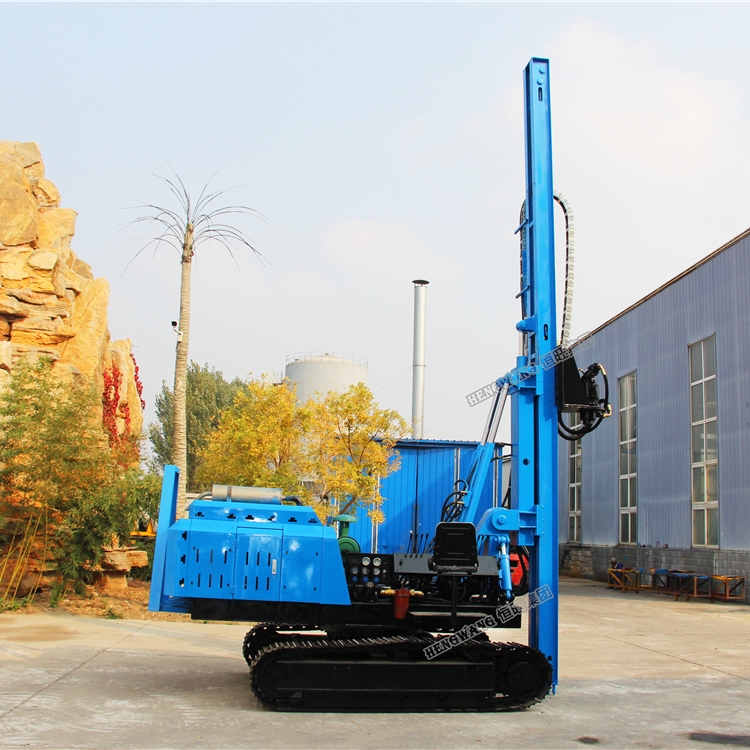 Hydraulic Static Loader Mounted Highway Pile Driver