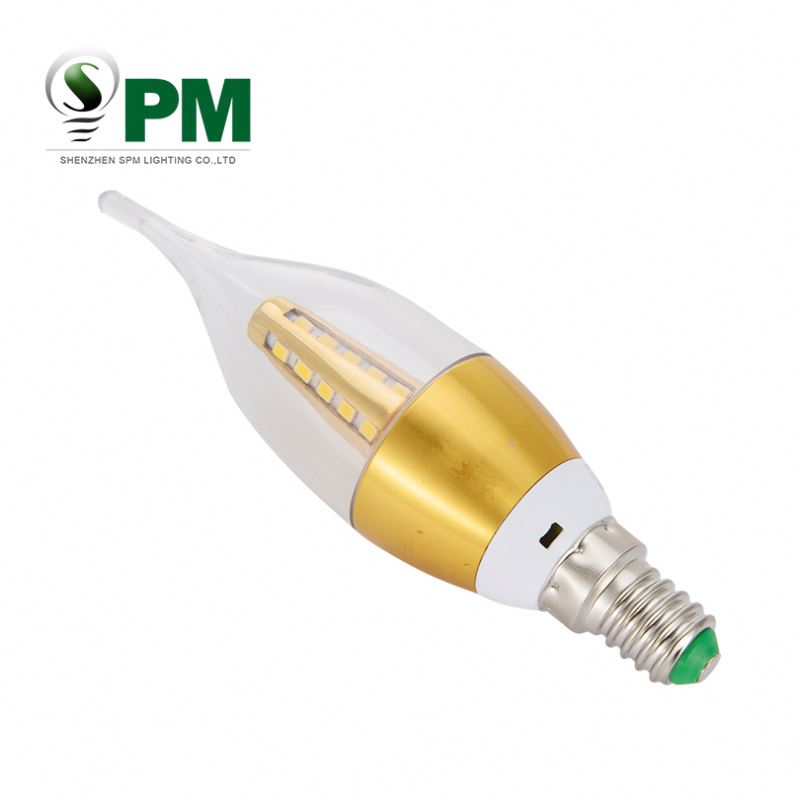 Good price camera light bulb e14 led candle light