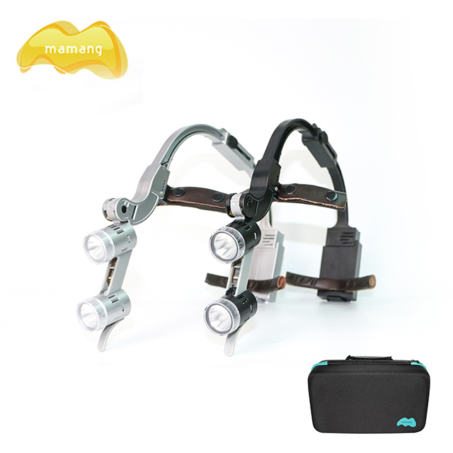 ears, nose,throat examination surgical headlight with ENT magnifers glasses loups(optional)