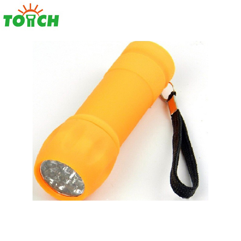 2019 promotion gift torches mini 9 led flashlights torches small  rechargeable flashlight led torch flashlight