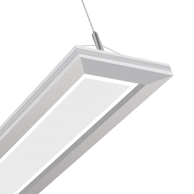 up-down double emission 0-10v dimmable linkable 8ft 80w led linear suspension light