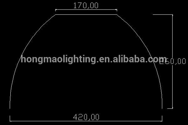 45 deg 60 deg 120 deg 16 inch Shinning Aluminum Diffuser Pendant Suspending LED High Bay Low Bay Light reflector for Industrial