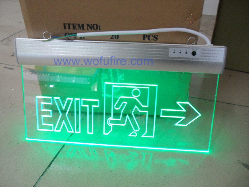 Rechargeable LED emergency light, Emergency exit light 220V