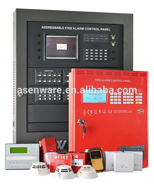 Hotel factory use addressable fire alarm system design control panel