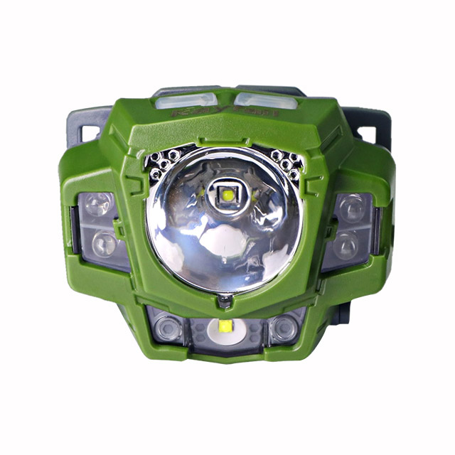 Most powerful red led hunting light mini spot laser fishing headlight waterproof led headlamp flashlight