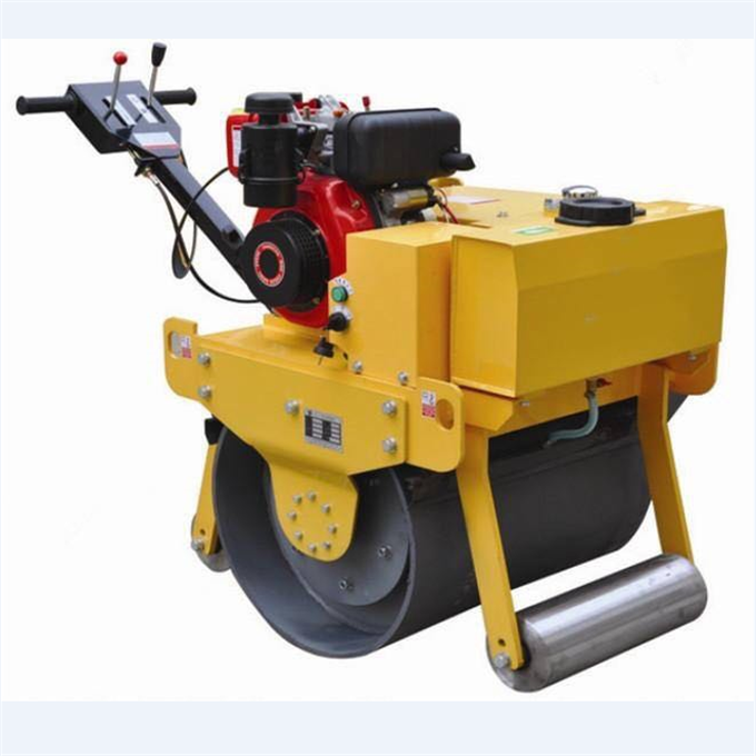 DYNAMIC high quality Walk Behind Double Drum Vibratory Road Roller